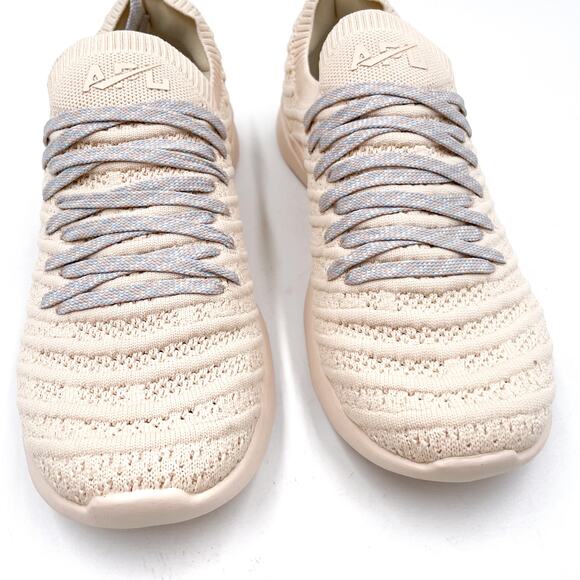 APL TechLoom Wave Sneakers Slip On Running Shoes Sz 8.5 Light Peach Women - Picture 4 of 8